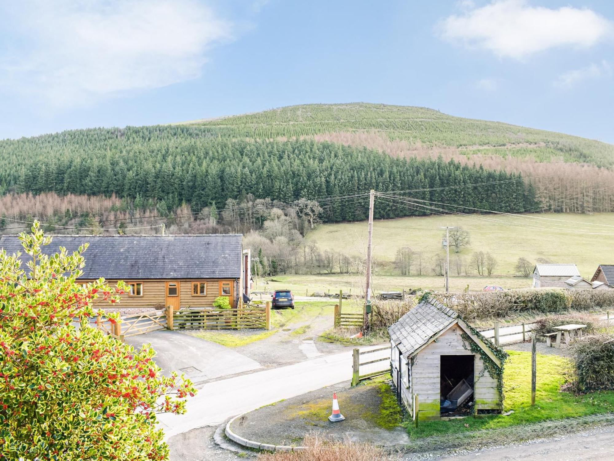 Rhiw Gam Villa Abbey-Cwmhir Buitenkant foto